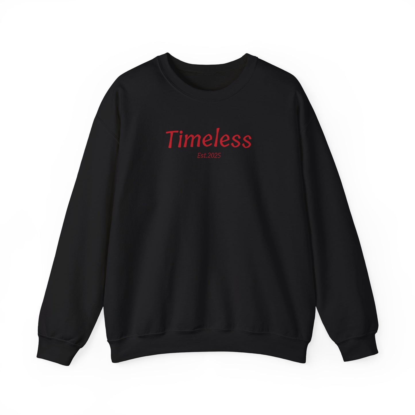 Blood Red Sweatshirt - Timeless Basics Crewneck