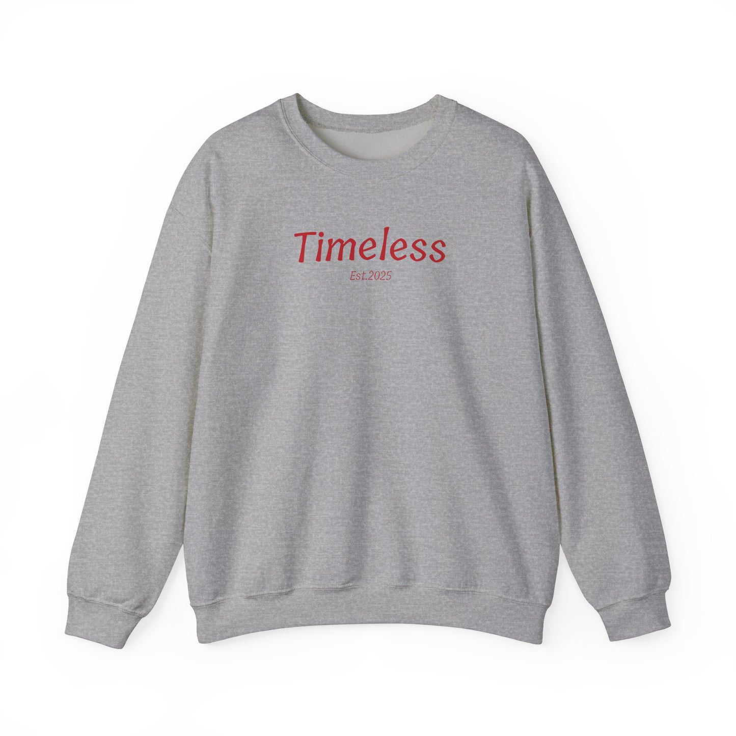 Blood Red Sweatshirt - Timeless Basics Crewneck