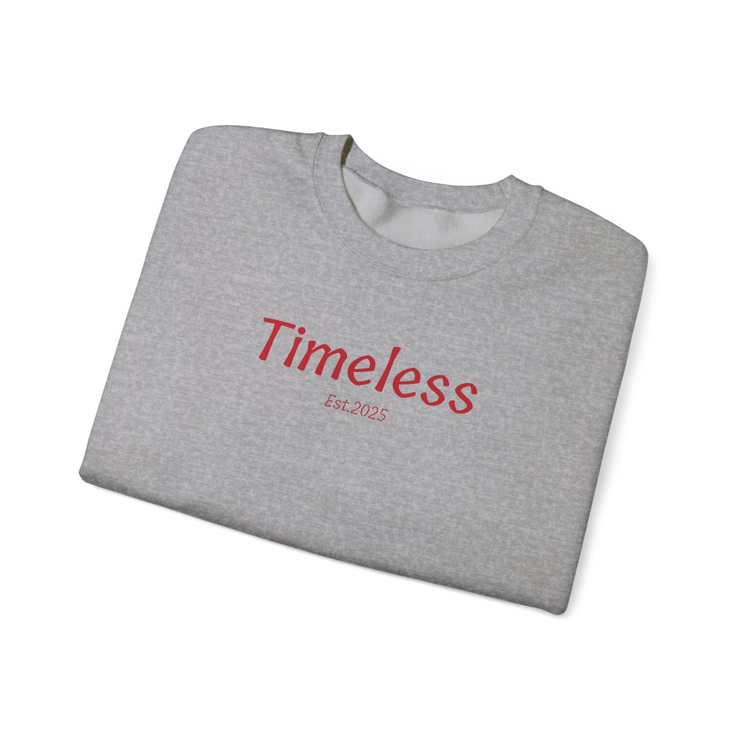 Blood Red Sweatshirt - Timeless Basics Crewneck