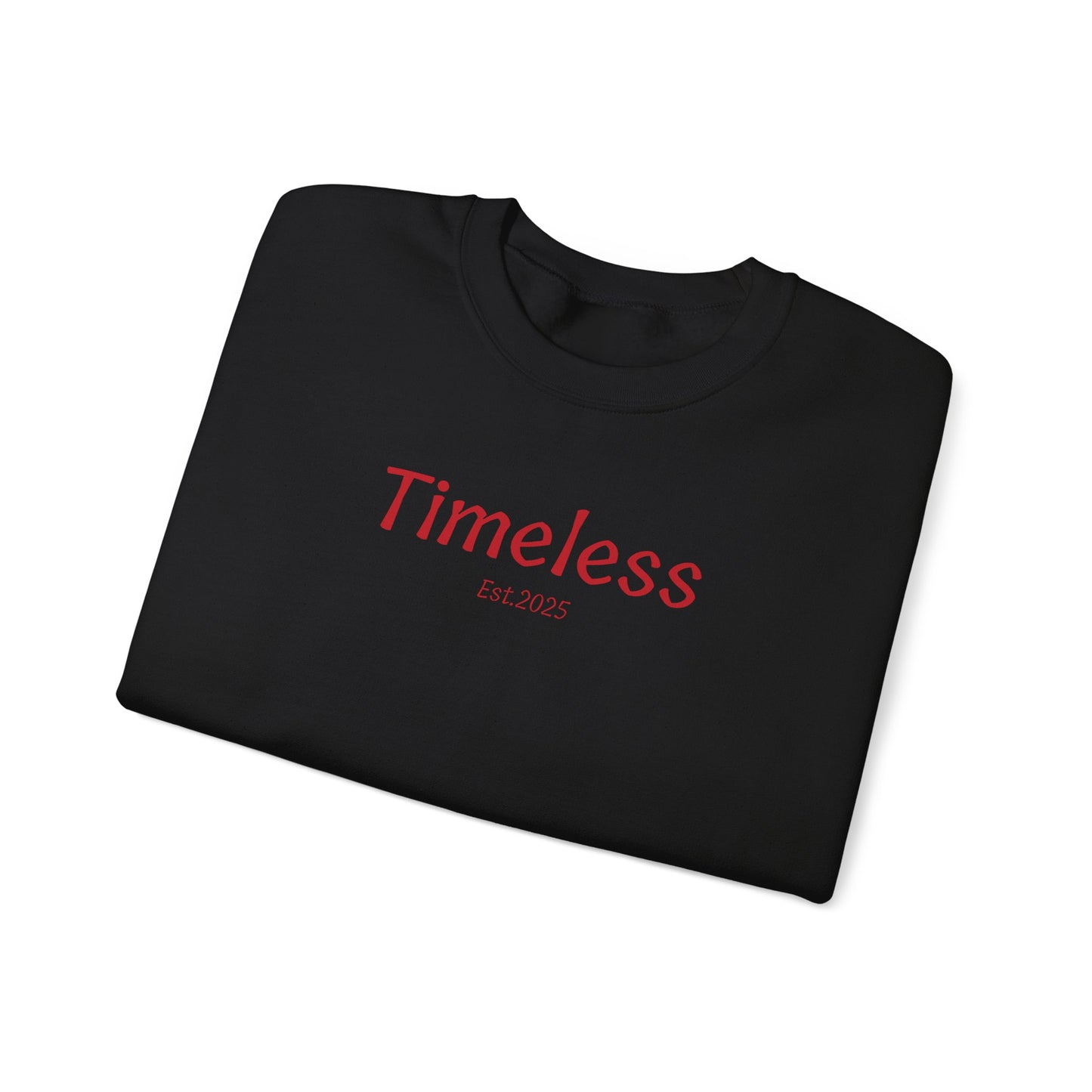 Blood Red Sweatshirt - Timeless Basics Crewneck