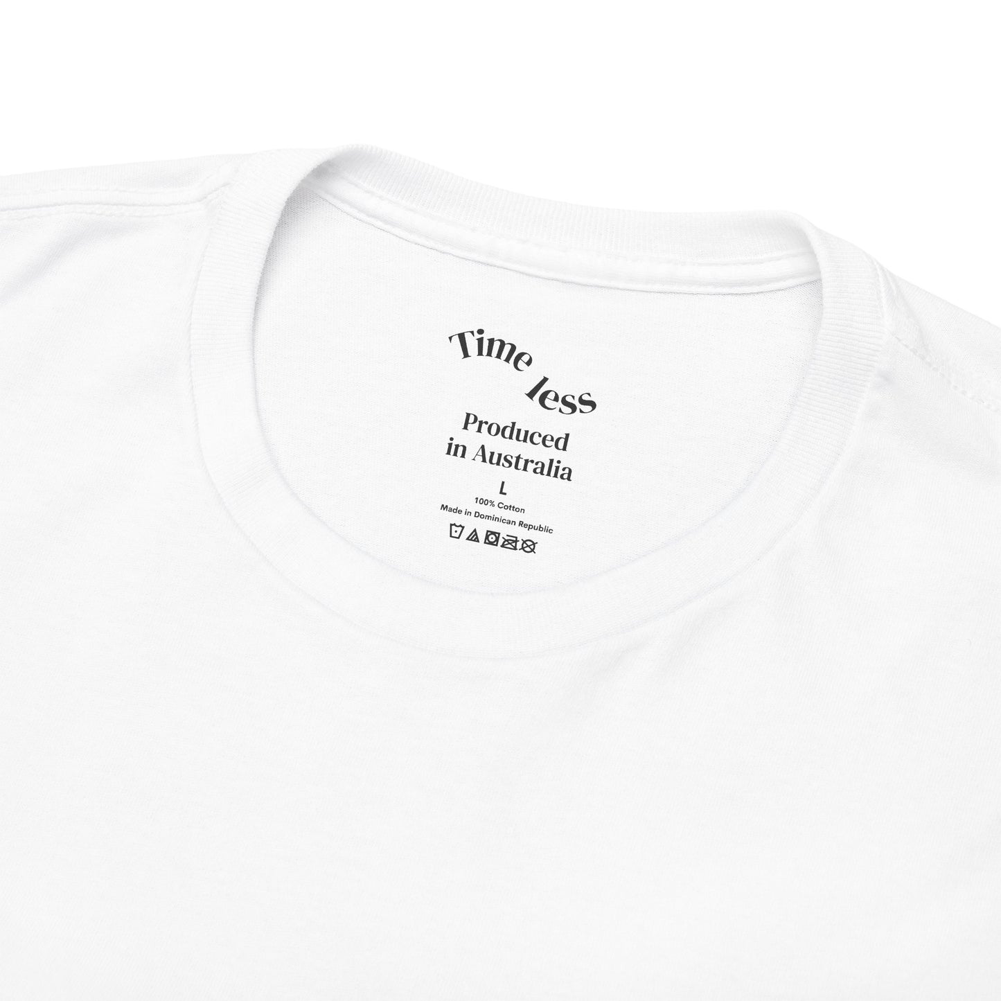 Timeless Retro Tee 100% cotton