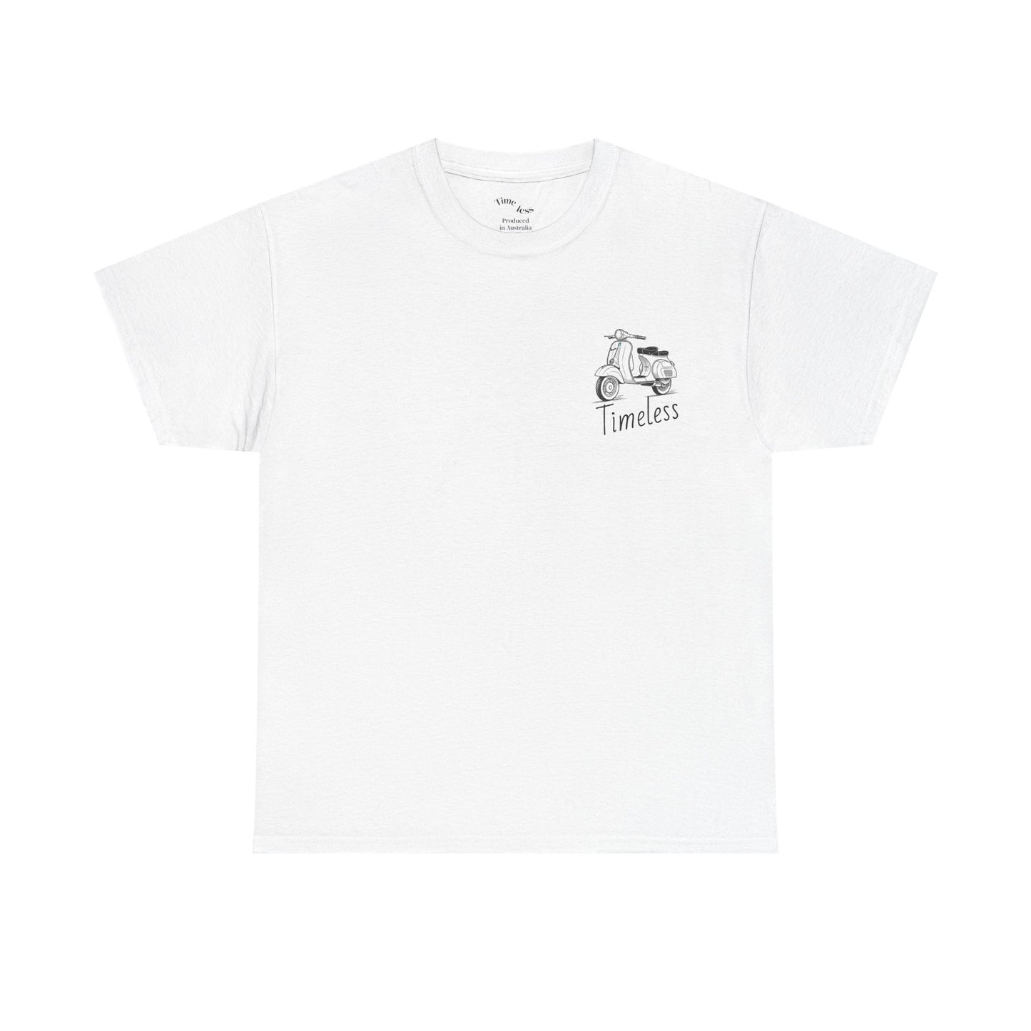Timeless Retro Tee 100% cotton