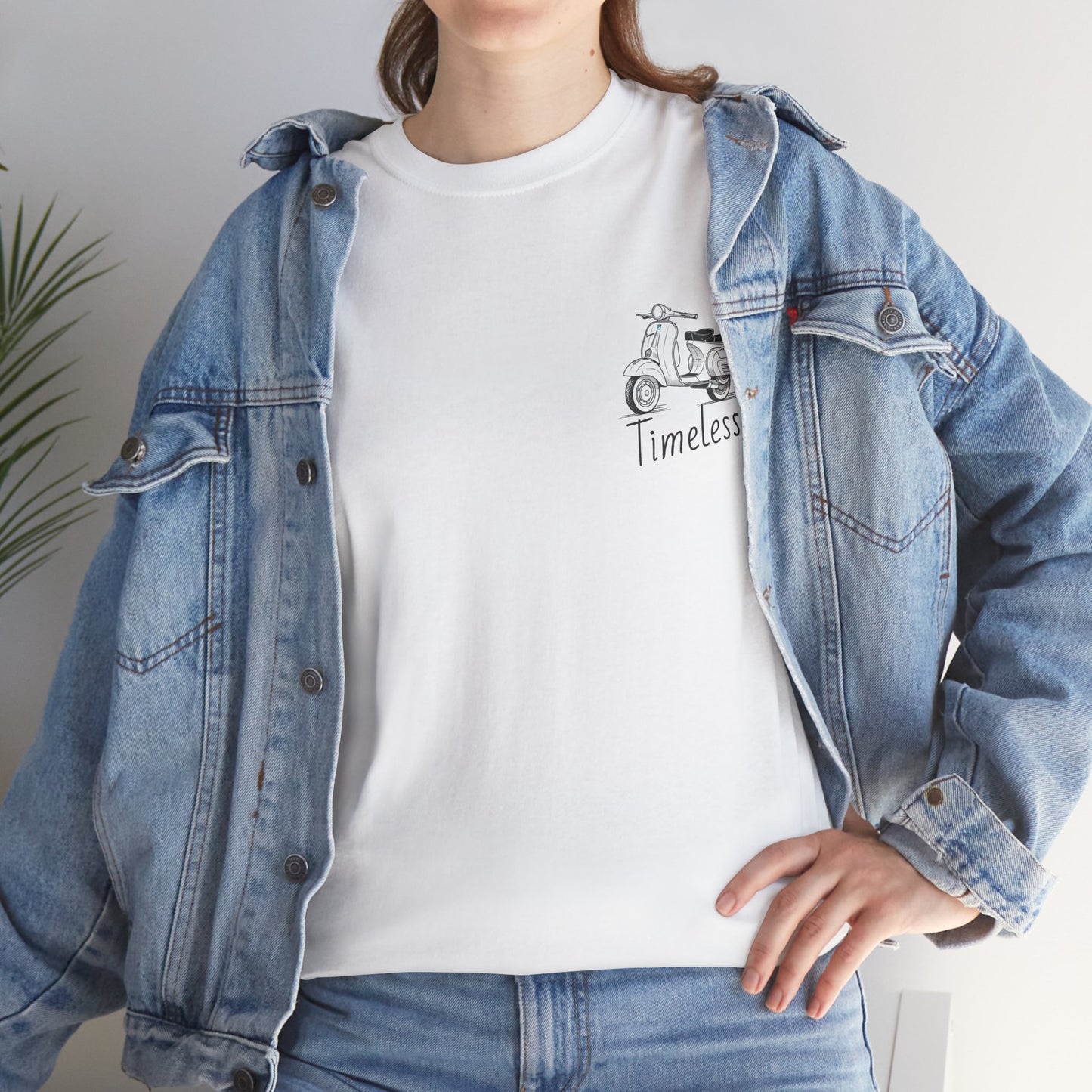 Timeless Retro Tee 100% cotton