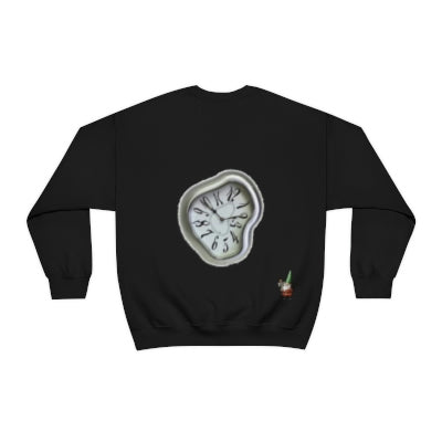 Timeless "altered reality" crewneck